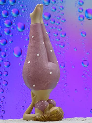 Pommerntraum ® | mollige Lady beim Yoga - Yogadame - Yogafigur - Dame Molly - üppige Nana - Frau beim Yoga - Pilates (3)