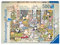 Ravensburger Crazy Cats The Good Life 500 Piece Jigsaw Puzzle for Adults & Kids Age 10 Years Up