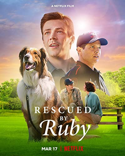 Rescued by Ruby Poster A4 - Filmkunstposter in verschiedenen Größen für Wohn- oder Schlafzimmerideen. Randlose Kultfilmbilder, klassische ikonische 70er, 80er, 90er Jahre, Vintage-Retro-Wanddekoratio