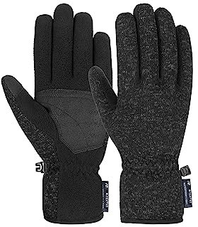 Reusch Bellavista R-TEX XT sehr warme, wasserdichte, Winddichte und atmungsaktive Alltagshandschuhe Outdoorhandschuhe Sporthandschuhe Herren Damen mit klassischem Design, grau, 6,5