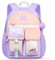 Aucuu Sac à Dos Enfant, Sac D'école Cartable Maternelle, Cartable Fille Primaire de Grande Capacité, Sacs Scolaires Filles Imperméable Durable pour Enfants Filles, Violet
