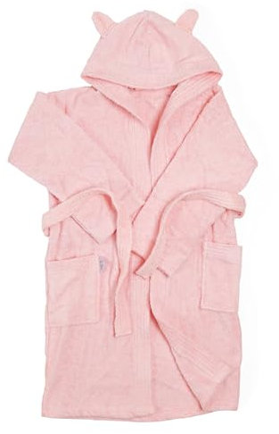 Ti TIN 512068 Accappatoio, Rosa, 6 Anni Unisex-Bambini e Ragazzi