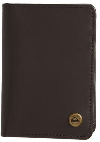 Quiksilver Mack Cardy, Accessoire de Voyage-Portefeuille Homme, Chocolat, m