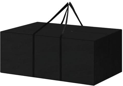 SanGlory Aufbewahrungstasche für Gartenauflagen, Auflagentasche Gartenpolster, Schutzhülle für Polsterauflagen Wasserabweisende Tasche für Auflagen Gartenmöbel, Kissen, Weihnachtsbaume, 170x60x80cm