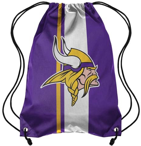FOCO Gym Bag NFL Drawstring Turnbeutel Minnesota Vikings