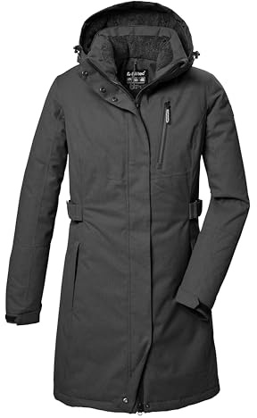 Killtec Damen Kow 303 Wmn Prk Funktionsparka/Parka mit abzippbarer Kapuze