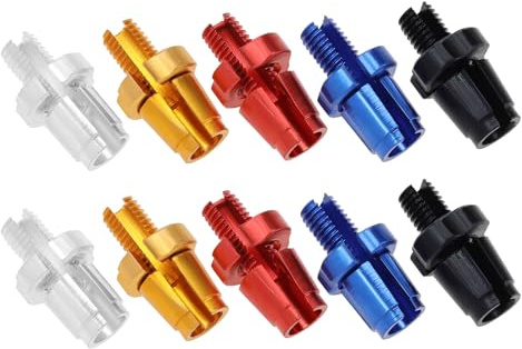 10 STK M7 Bremshebel Justierschr. Griffschr. Befest. Alu Legierung Straße/Mountainbikes Silber/Schwarz/Rot/Gold/Blau