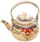 CIYODO Hervidor De Agua Enameled Kettle Vintage Tetera Mango Para Calentar Agua Casa Sala De Té