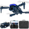Drone con Dual Cámara 1080P para Adultos y Niños,FPV RC Quadcopter Plegable con Motor sin Escobillas para Principiantes,Control de Gestos,3D Flips,Ajuste de Velocidad,Con Video WiFi en Vivo,Blue,C0