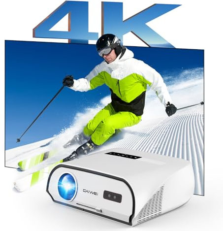Ultra HD 4K Movie Projector for Home Theater