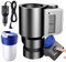 Heating And Cooling Car Cup Holder - Smart Car Cup Mug Holder,12V 36W Quick Heating Cooling 2-in-1 Safe Holder For Road Tripper