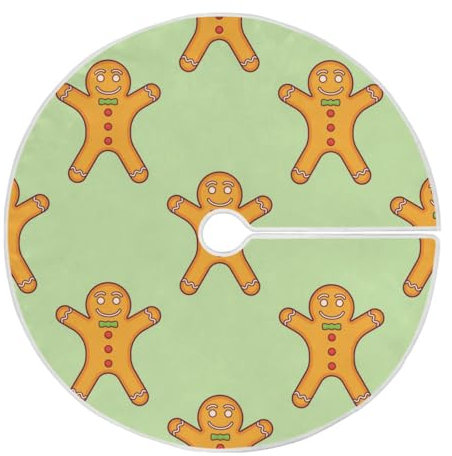 Tappeto Albero di Natale Christmas Man Gonna Albero di Natale Morbido Tappetino per Albero di Natale Protezion Copri Base Albero Natale per Natale Festa Capodanno L