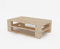 Lermowood Palettenmöbel Mpe Couchtisch 60 x 60 cmNatur | Europaletten Indoor und Outdoor Lounge Gartenmöbel Holz Gartenmöbel Set Lounge Möbel Terrasse Balkon Loft Stil Paletten