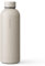 Vinsun Trinkflasche Edelstahl beige 500ml - auslaufsicher, Kohlensäure geeignet, BPA frei - doppelwandig isoliert - Thermoflasche Sport, Outdoor, Schule, Uni, Gym, Camping