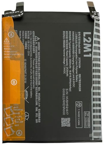 L2M1 Batteria BM58 per Xiaomi Mi 11T Pro 2107113SG 2107113SI 2107113SR 5000mAh Typ 2500mAh Min 2430mAh