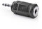 CABLEPELADO Stereo-Audio-Adapter, 3,5-mm-Buchse auf 2,5-mm-Stecker, Konverter für Kopfhörer, 1 Stück