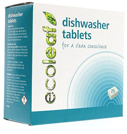 Ecoleaf | Dishwasher Tablets | 3 x 25 tablets