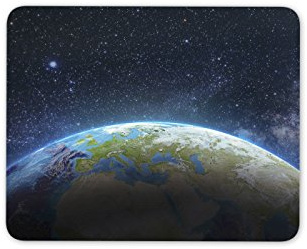 Destination Vinyl Ltd Planet Earth Mouse Mat Pad - Space Solar System PC Computer #8352