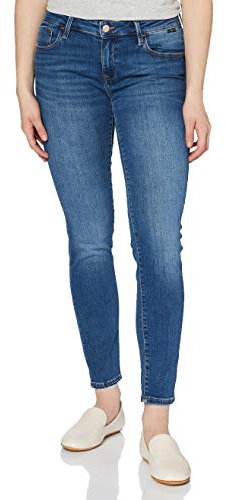 Mavi Damen Adriana Jeans, Deep Shaded, 32W / 38L EU