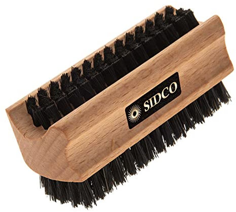 SIDCO Nagelbürste Handwaschbürste Buche geölt Handwerkerbürste Waschbürste Holz