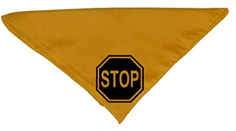 Hundehalstuch STOP Stopschild Nicht Anfassen