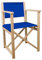 Promo Trade Regie Stuhl, Holz (Königsblau)