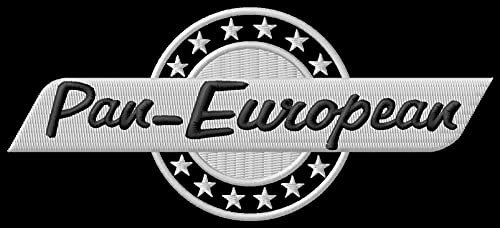 Masterpatch Hon Pan European Paneuropean ST Patch für Honda Pan European Bikers 1100 1300 Motorrad Motorrad Aufnäher Parche Bordado Brodé Patch écusson Toppa Ricamata