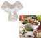 Pot de fleurs empilable élégant - Pot de jardin vertical pour herbes, légumes, fruits et fleurs - Design stéréoscopique peu encombrant - Présentoir de plantes d'intérieur et d'extérieur