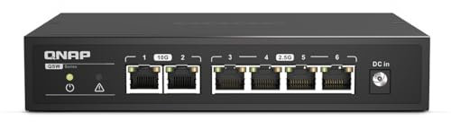 QNAP QSW-2104-2T 2ports 10GbE RJ45 5port