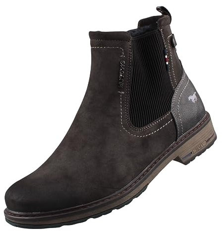 Mustang Herren Stiefel Dunkelgrau EU 40