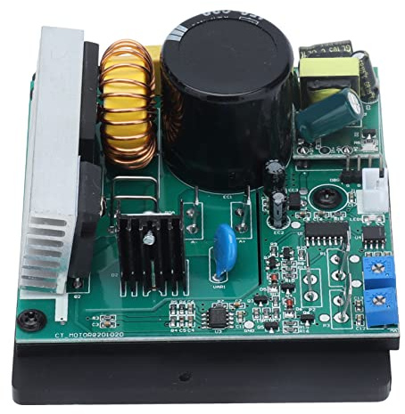 Scheda di controllo del tornio, mini tornio Modulo di controllo della velocità del motore, protezione da sovraccarico, circuito stampato universale per 0618, 180, 210, 220 torni, AC110/240, DC 0-180V