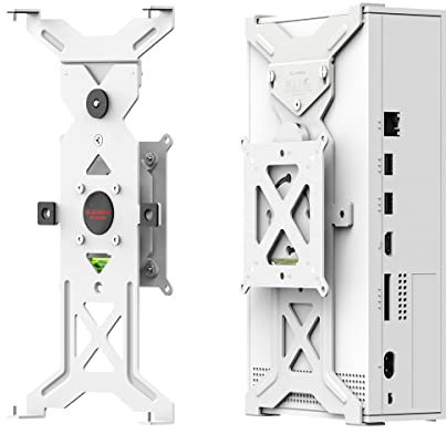 ElecGear Magnetic Wall Mount for Xbox Series S, Metallic Mount with Magnet and Built-in Spirit Level - Mount XSS Vertically, Horizontally or Under Desk