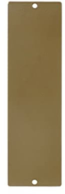 PLACCA 205 MM BRONZO CIECA COPRI FORO AVVOLGITORE MOTORE TAPPARELLA TAPPARELLE