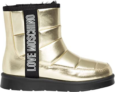 Love Moschino Stivaletti Donna Gold 36 EU