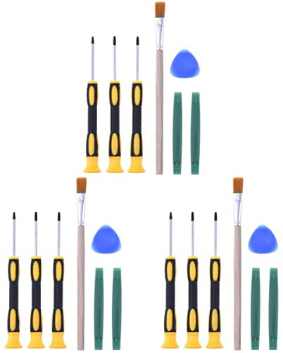 ULTECHNOVO Cacciavite Con Impugnatura Ergonomica Da 3 Pezzi Set Compatto E Comodo Per L'affaticamento Della Mano