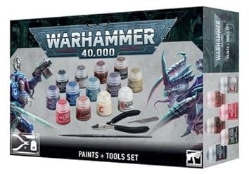 Warhammer 40,000 - Paints + Tools Set - Games Workshop