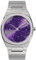 DeTomaso VOLTRE Purple Burst Silber Lila Damen-Armbanduhr Analog Quarz Mesh Milanese Armband Silber