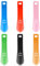 Ouligay 6 Stück Klein Schuhlöffel Kleiner Kurz 15cm Kleine Schuhanzieher Kunststoff Mini Tragbarer Mini Shoe Horn Small Shoehorn mit Löchern für Kinder Unterwegs