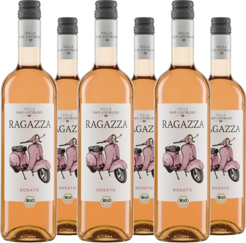 Ragazza 6er Vorteilspaket Rosato IGT Villa San Giorgio 2022 (6 x 0.75 l)