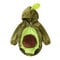 Baby-Jungen Baby Mädchen Avocado Kostüm ärmelloser Strampler und Strumpfset Schwein Ananas Rugby Halloweenkostüm (Grün-ohne Leggings, 9-12 Months)