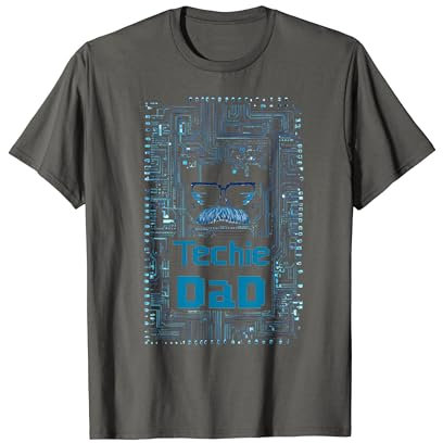 Herren Tech Savvy Dad — Meister der Gadgets und digitaler Zauberer T-Shirt