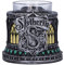 Nemesis Now Photophore Harry Potter Serpentard 7,5 cm, résine, argent, produit sous licence officielle Harry Potter, décoration de maison Serpentard, coulé dans la meilleure résine, habilement peint à