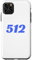 Carcasa para iPhone 11 Pro Max Código de área 512 Austin Texas TX 512