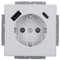 Busch-Jaeger 20 EUCB2USBAC-83 SCHUKO®-/USB-A+C Steckdose Safety+ Alusilber Plattform 63 2CKA002011A6304