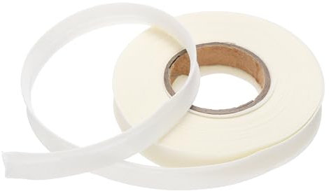 QUARKZMAN 12 mm Einzelfalz Schrägband Polyester Nahtband Gurtband Stoffband für Nähen, Säumen, Quilten, Einfassen, Handwerk (Beige 9 m)