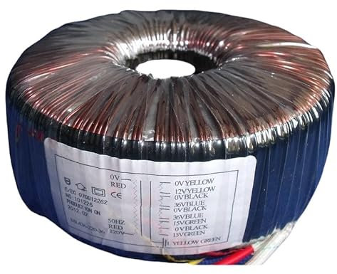 KOSBO 500W Doppel 36V32V28v26v15v12v Ringkerntransformator Ring Kuh Audio Verstärker Power Eisenkern(B)