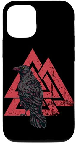 Hülle für iPhone 13 Nordisches Mythologie-Symbol Valknut - Odins Raven - Valknut
