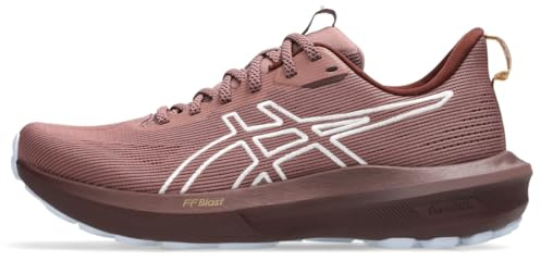 ASICS Women's GT-1000 14 TR Nature Running Shoe Nature Bathing/Rubble Red - 1012B900-600