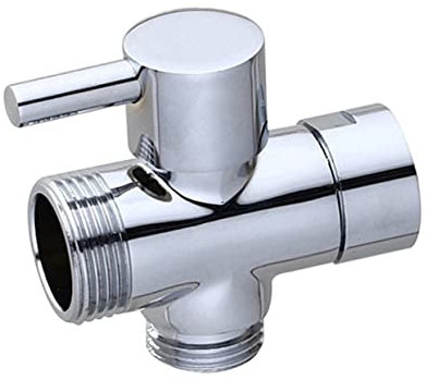 LIFKICH 1/2 Zoll Badezimmer Eckventil Messing Duscharmatur Winkelventil Mit 1/2-drehung Wasserdurchflussregler Für Handbrause