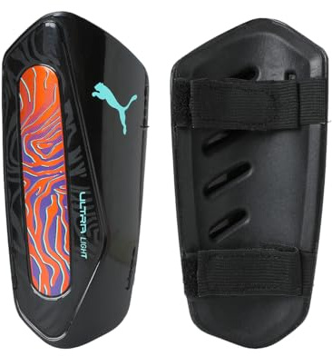 PUMA, Neymar JR Ultra Schienbeinschoner, Uni, Orange, Größe L